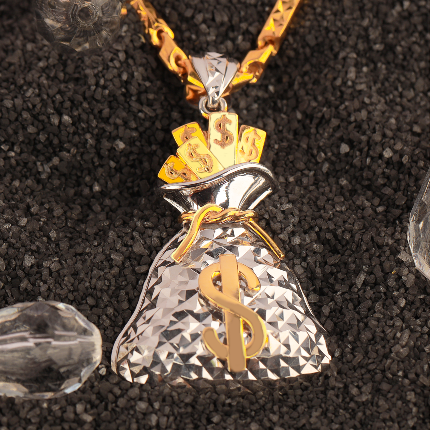 Mặt Dây Chuyền Vàng 18K P10965 - Hung Phat USA VN