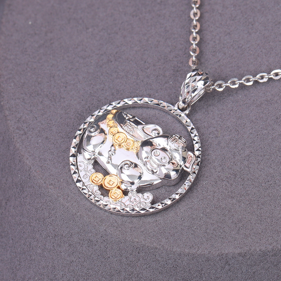 Mặt Dây Chuyền Vàng 18K P10980 - Hung Phat USA VN