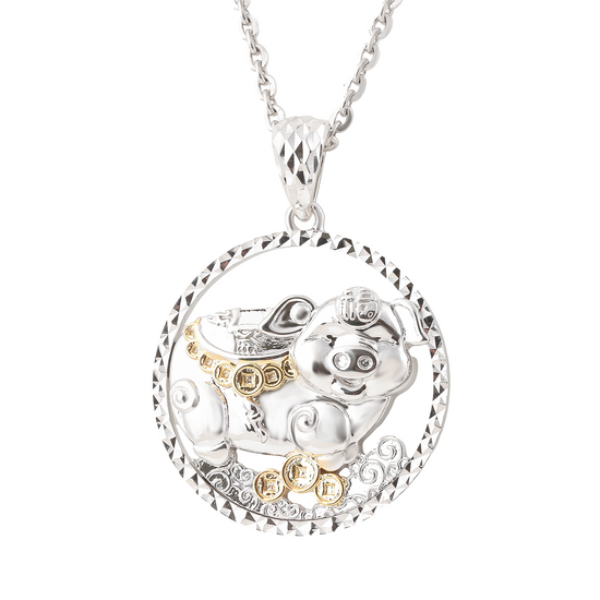 Mặt Dây Chuyền Vàng 18K P10980 - Hung Phat USA VN