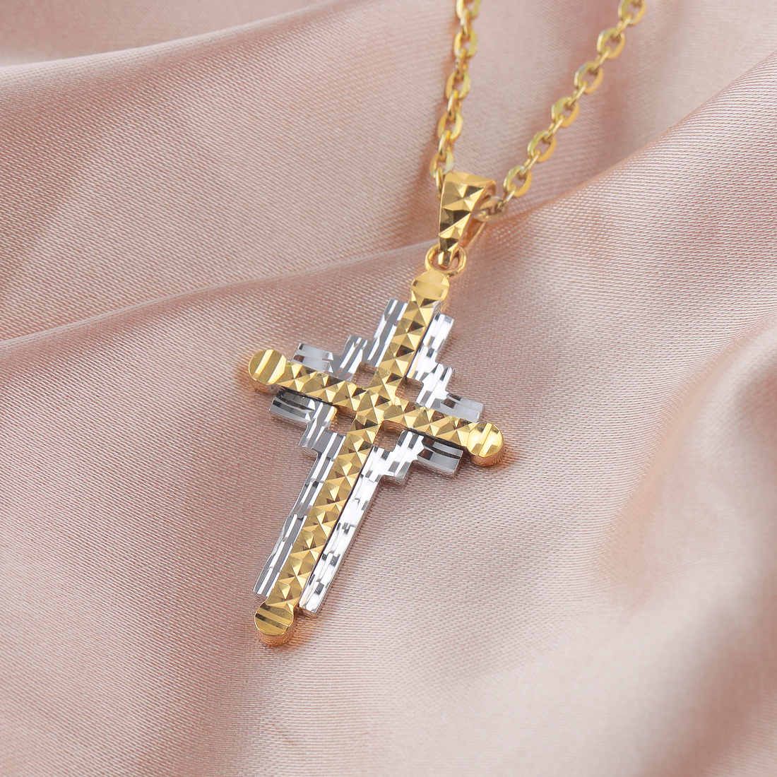 Mặt Dây Chuyền Vàng 18K P10986 - Hung Phat USA VN