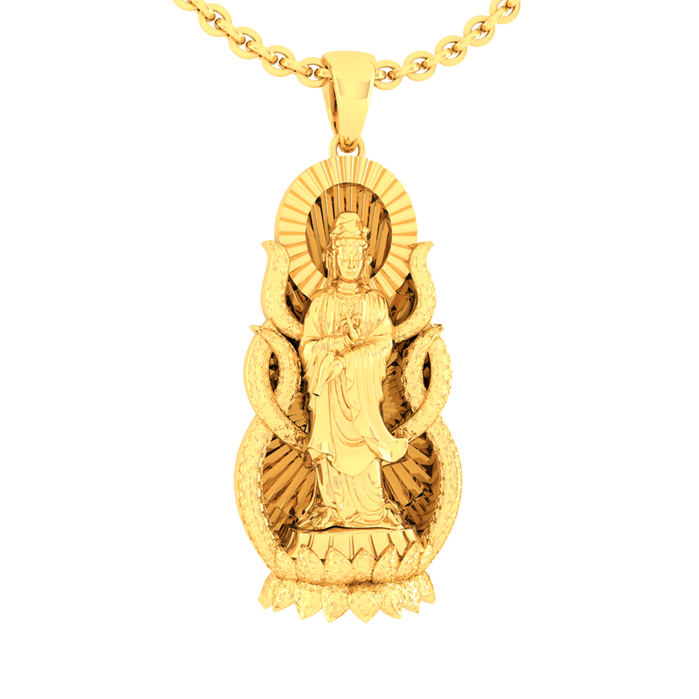 Mặt Dây Chuyền Vàng 24K P10791 - Hung Phat USA VN