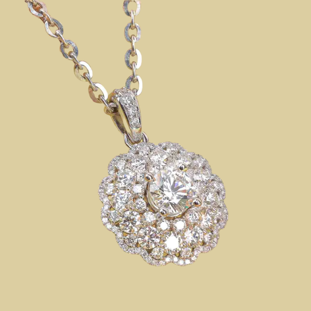 Vỏ Mặt Dây Chuyền Kim Cương P10922 - Hung Phat USA VN