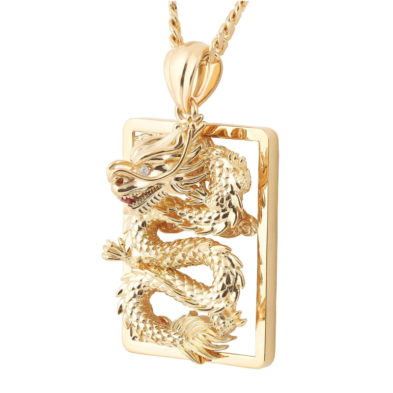 Mặt Dây Vàng 18K Nam P10757