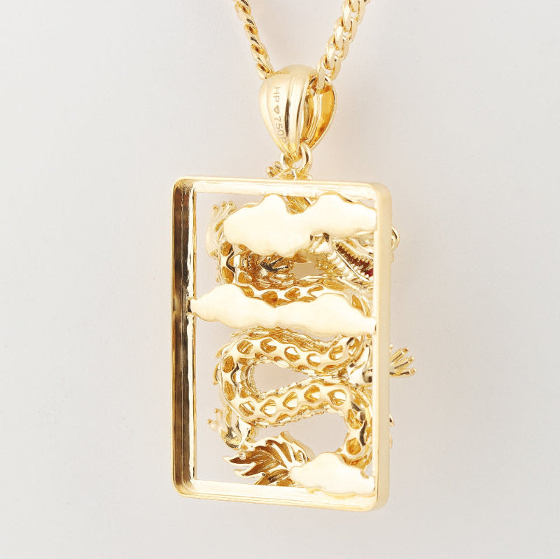 Mặt Dây Vàng 18K Nam P10757