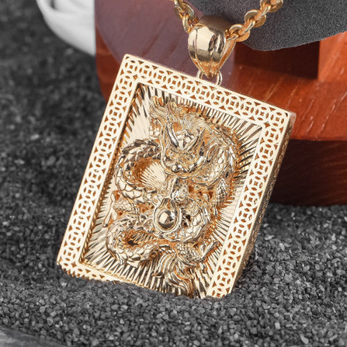 Mặt Dây Vàng 18K Nam P10962