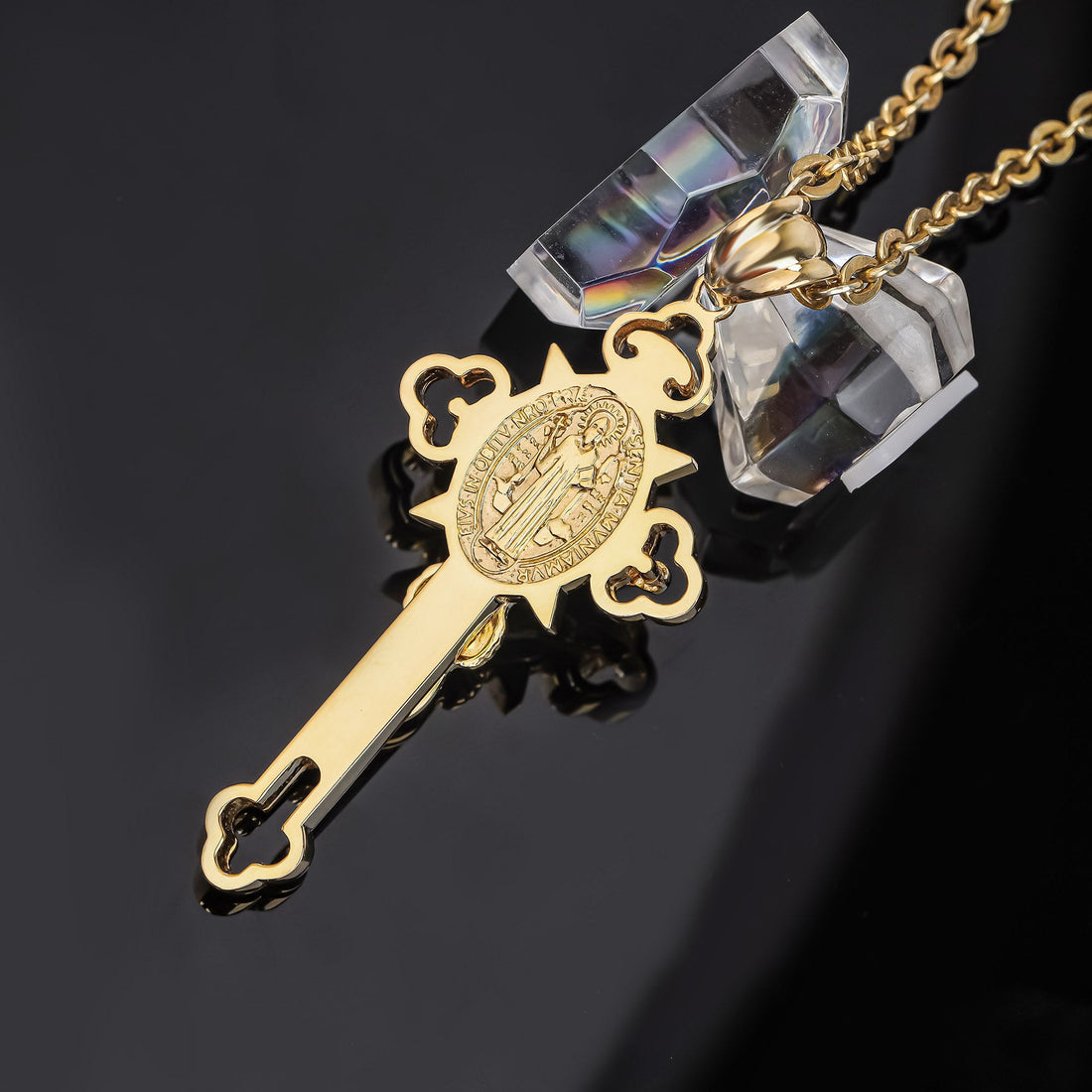 Mặt Dây Vàng 18K Nam P11124