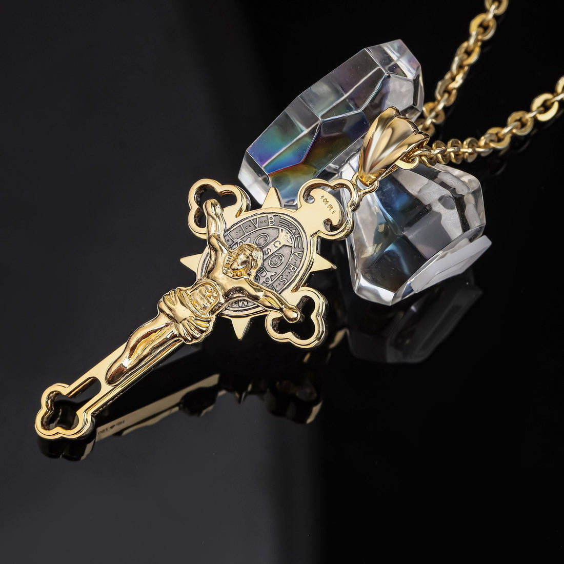 Mặt Dây Vàng 18K Nam P11124