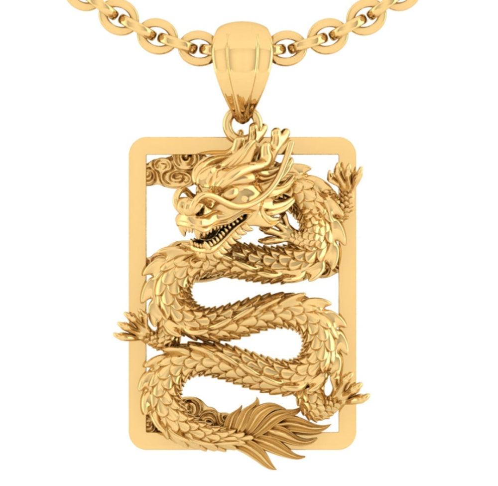 Mặt Dây Vàng 24K Nam P10792