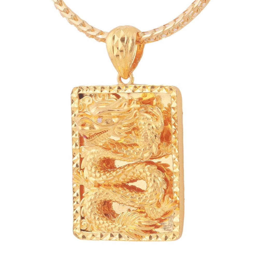 Mặt Dây Vàng 24K Nam P11046 - Hung Phat USA VN