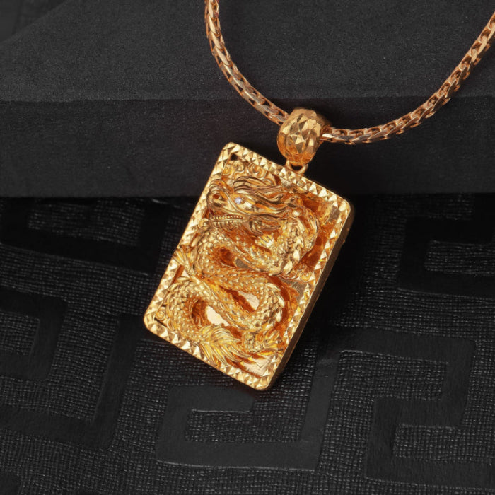 Mặt Dây Vàng 24K Nam P11046 - Hung Phat USA VN