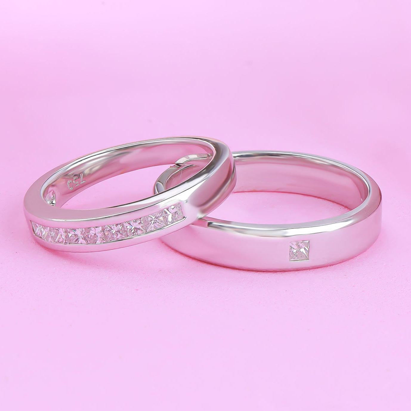 Nhẫn Cưới Kim Cương D10243-D10011