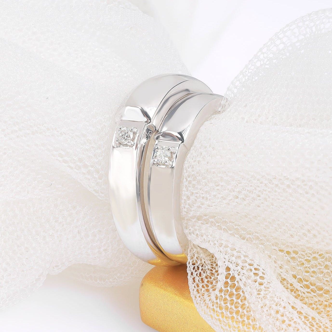 Nhẫn Cưới Kim Cương D10413