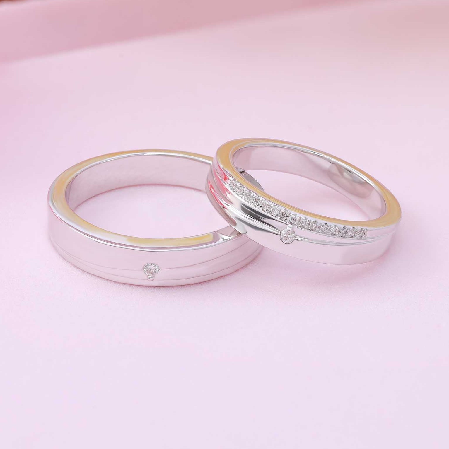 Nhẫn Cưới Kim Cương D10419