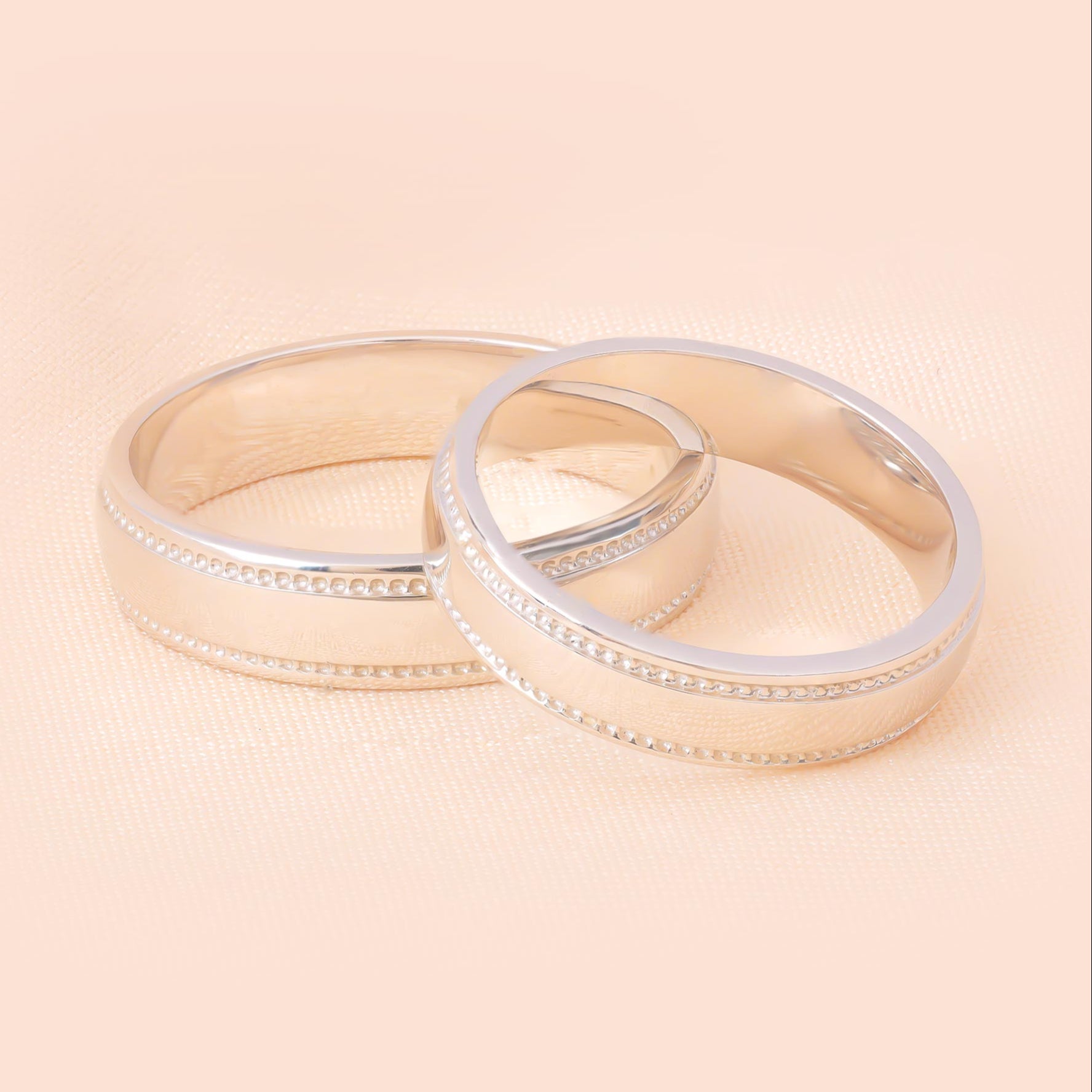 Nhẫn Cưới Vàng 18K D10021