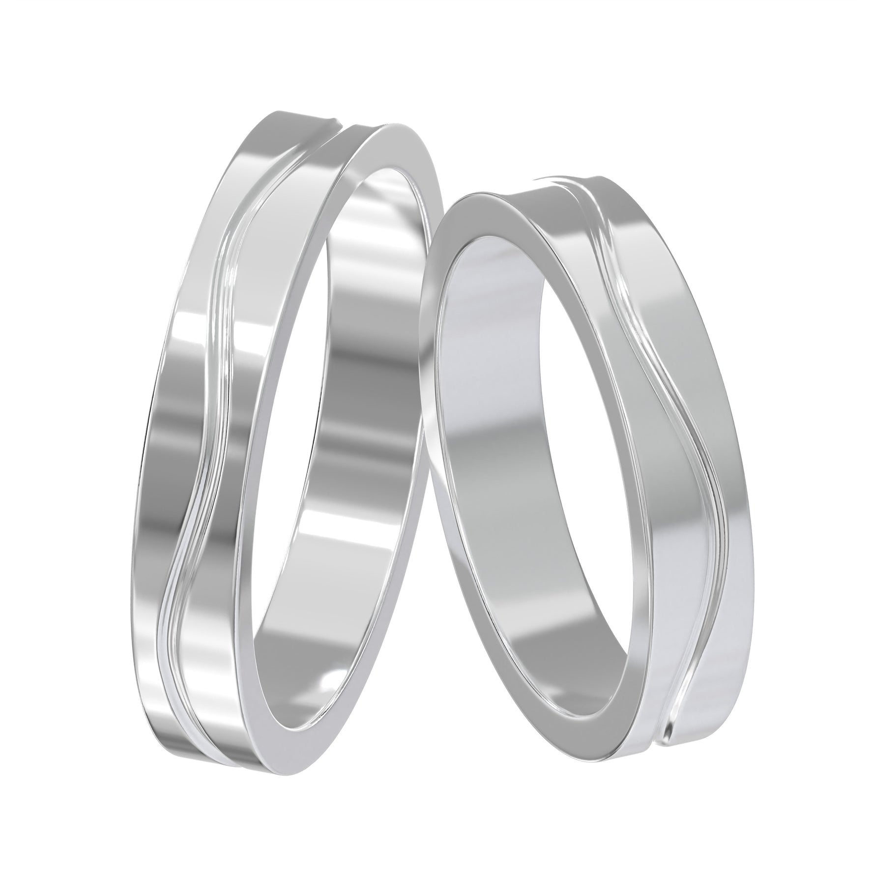 Nhẫn Cưới Vàng 18K D10192