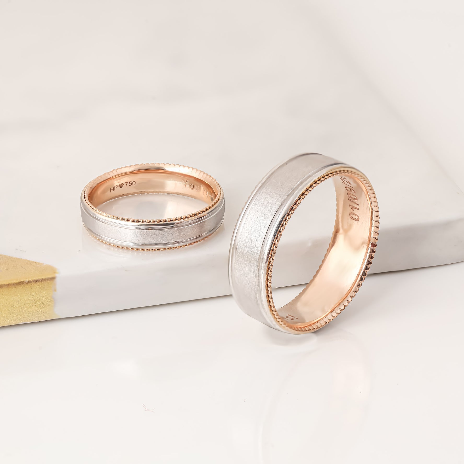 Nhẫn Cưới Vàng 18K D10934