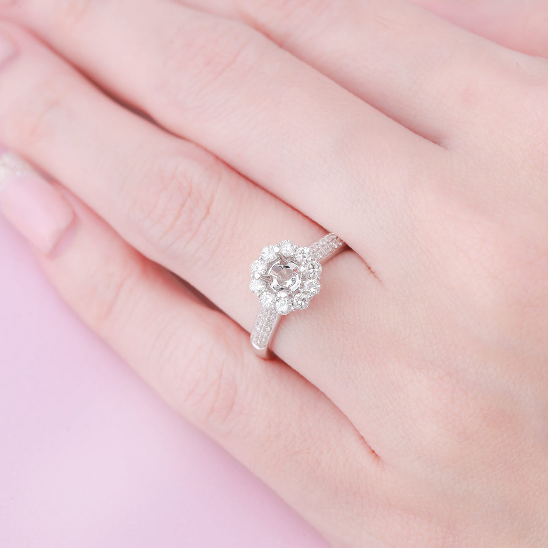 Nhẫn Kim Cương B10288 - Hung Phat USA VN