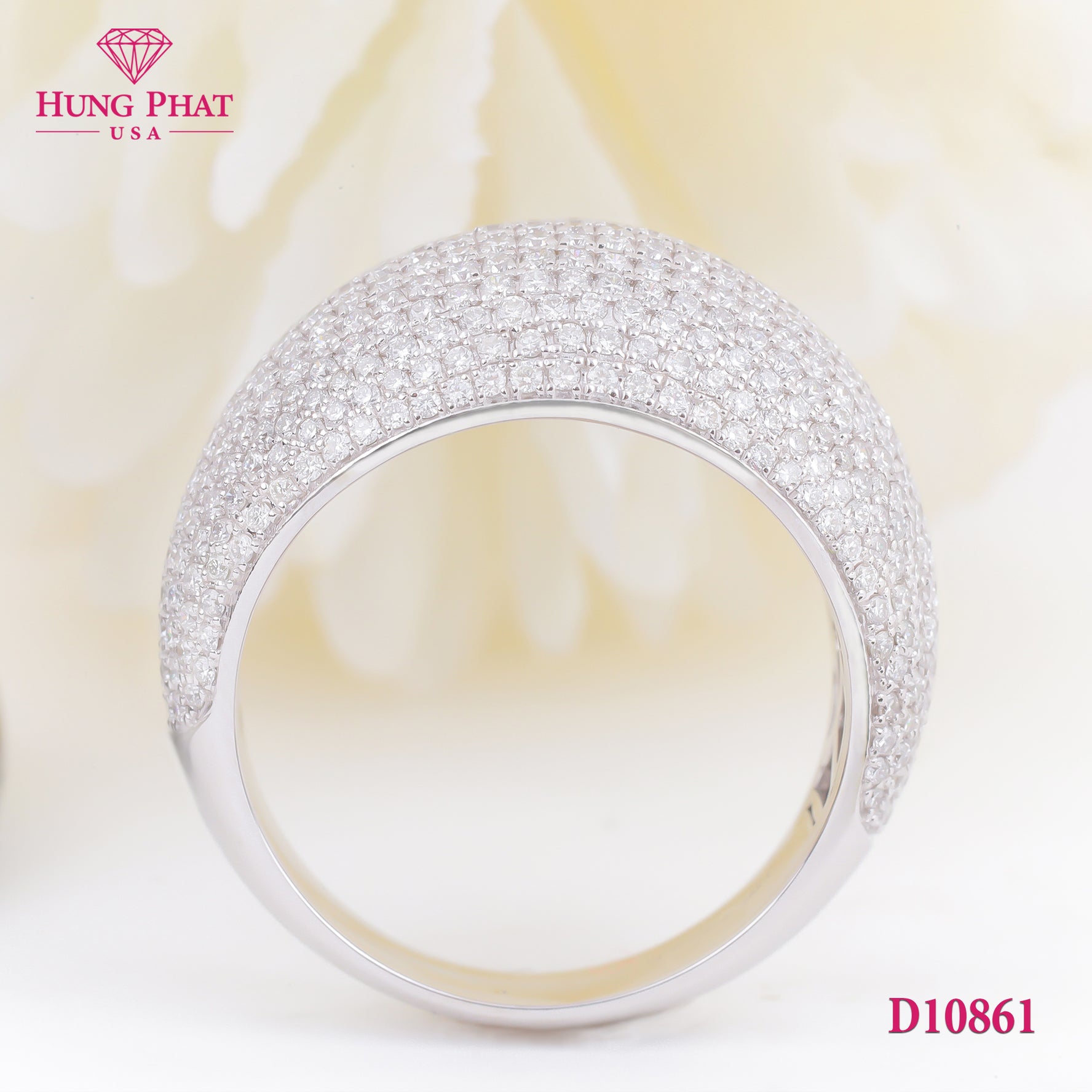 Nhẫn Kim Cương D10861