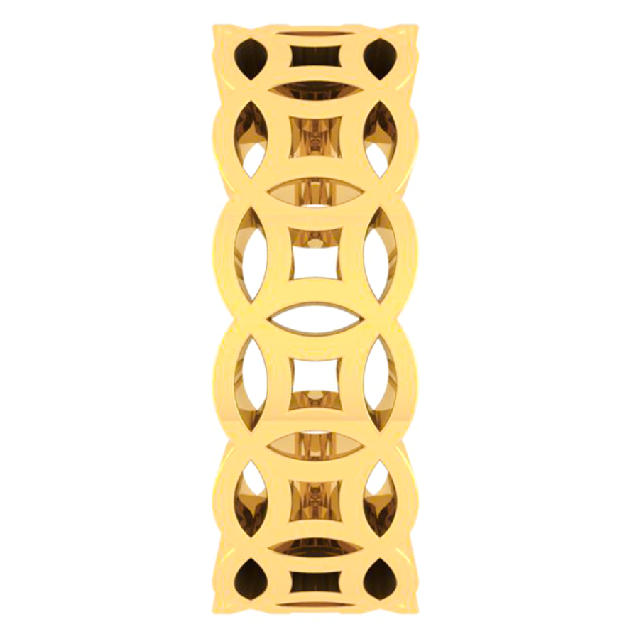 Nhẫn Vàng 18K D10733 - Hung Phat USA VN