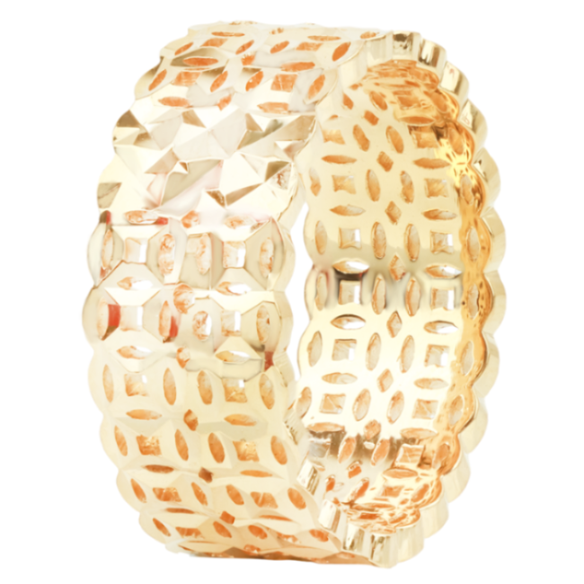 Nhẫn Vàng 18K D10827 - Hung Phat USA VN