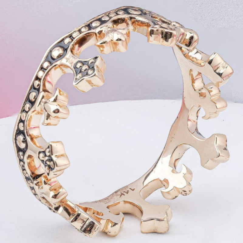 Nhẫn Vàng 18K D10834 - Hung Phat USA VN