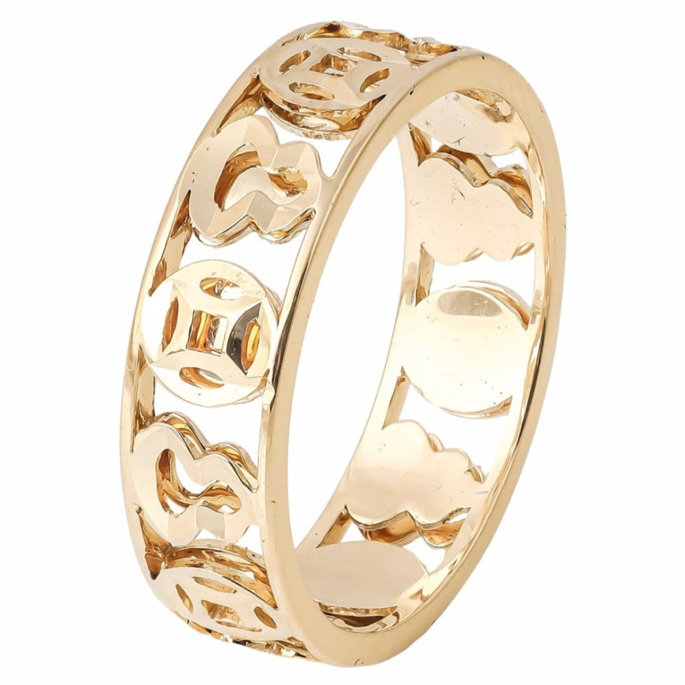 Nhẫn Vàng 18K D10936 - Hung Phat USA VN