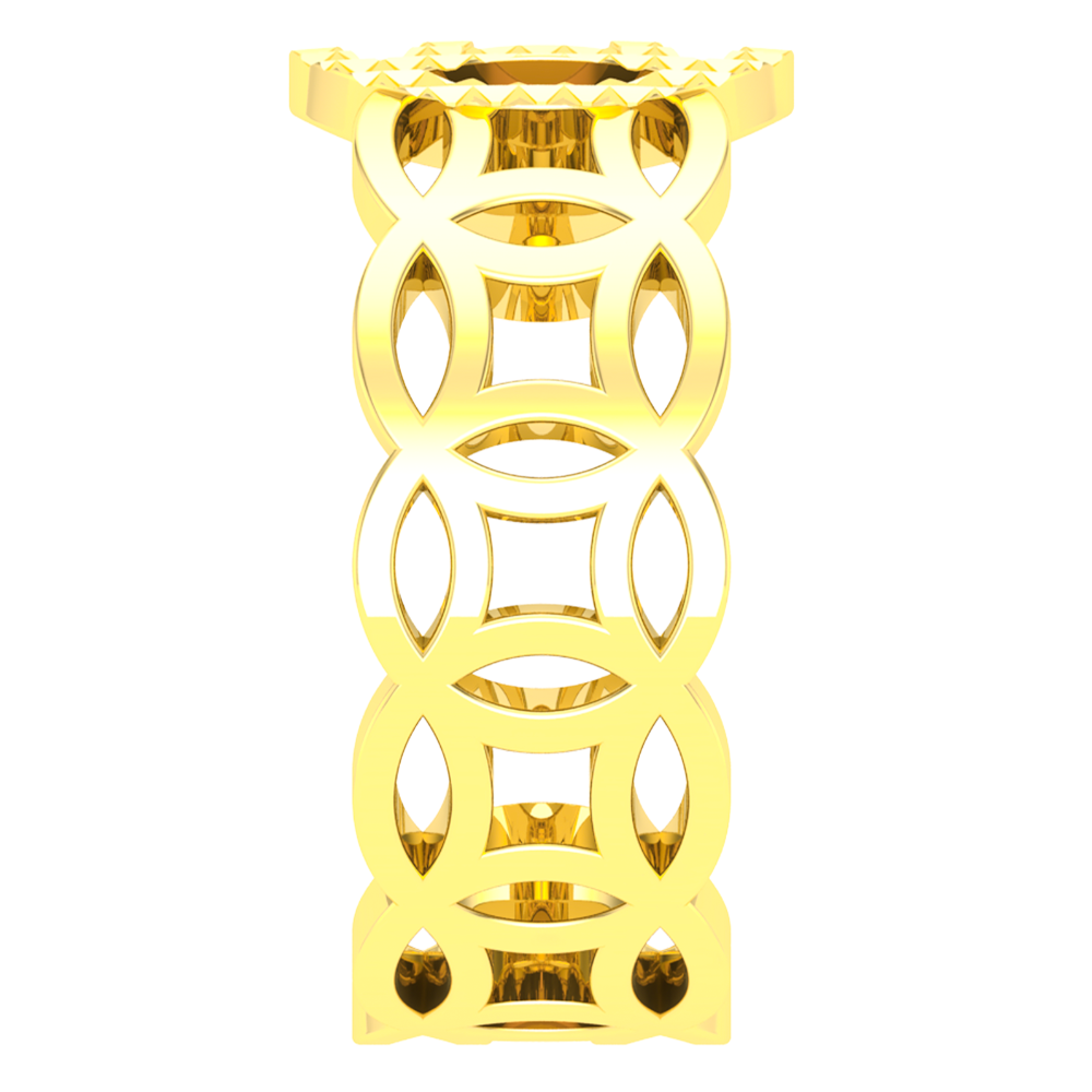 Nhẫn Vàng 18K D10783 - Hung Phat USA VN