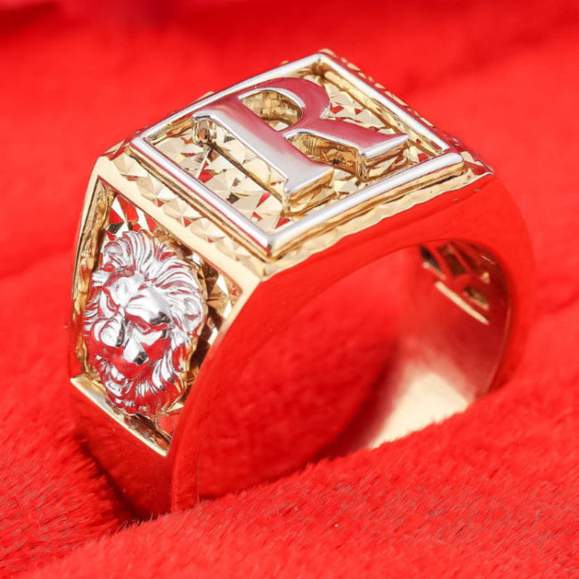 Nhẫn Vàng 18K Nam D10862 - Hung Phat USA VN