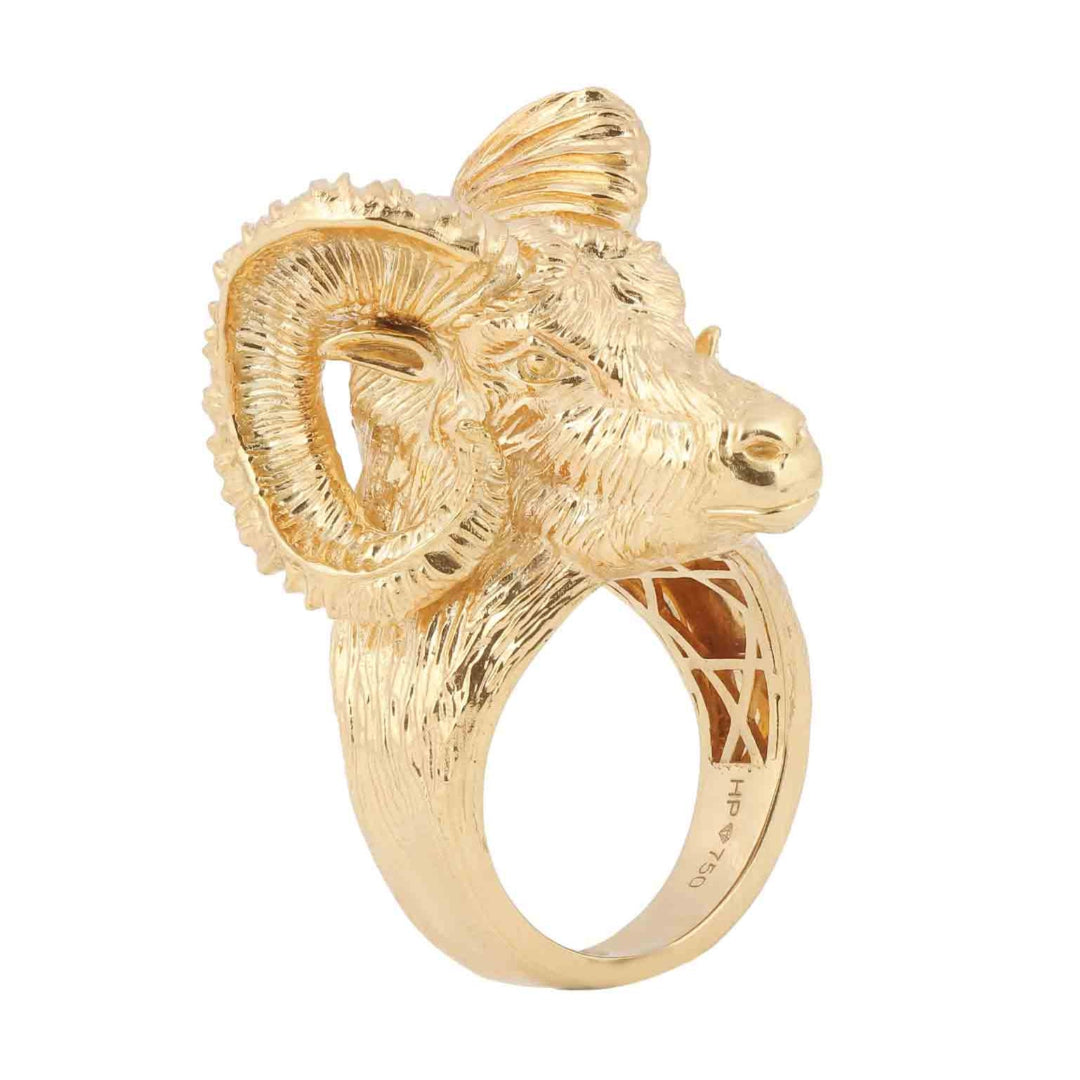 Nhẫn Vàng 18K Nam D10855 - Hung Phat USA VN