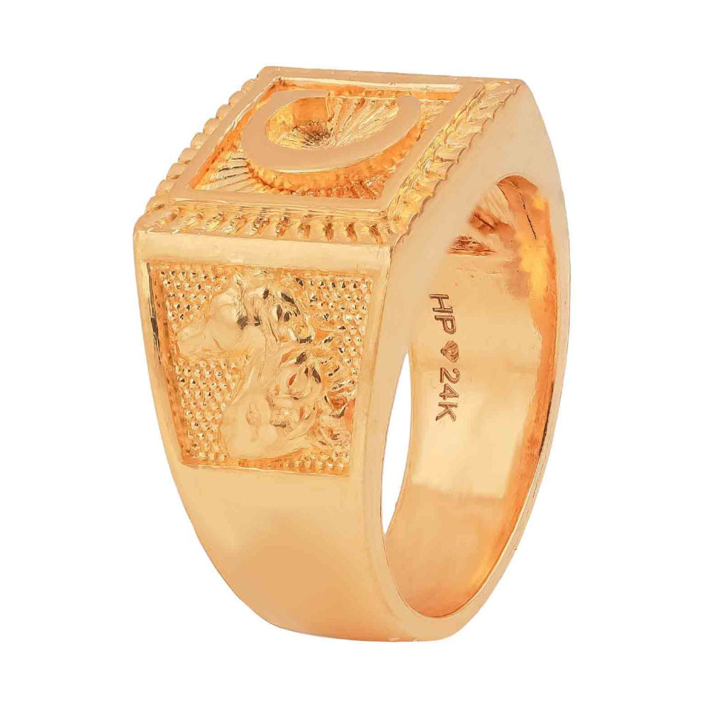 Nhẫn Vàng 24K Nam D10890 - Hung Phat USA VN