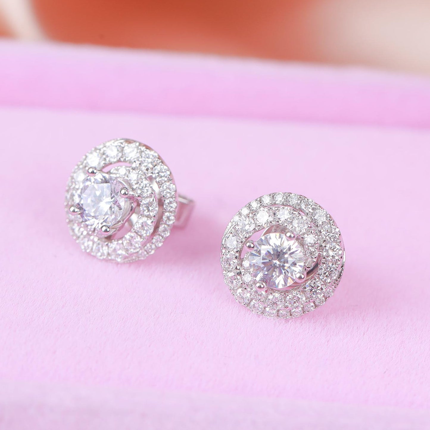 Vỏ Bông Tai Kim Cương E10508 - Hung Phat USA VN