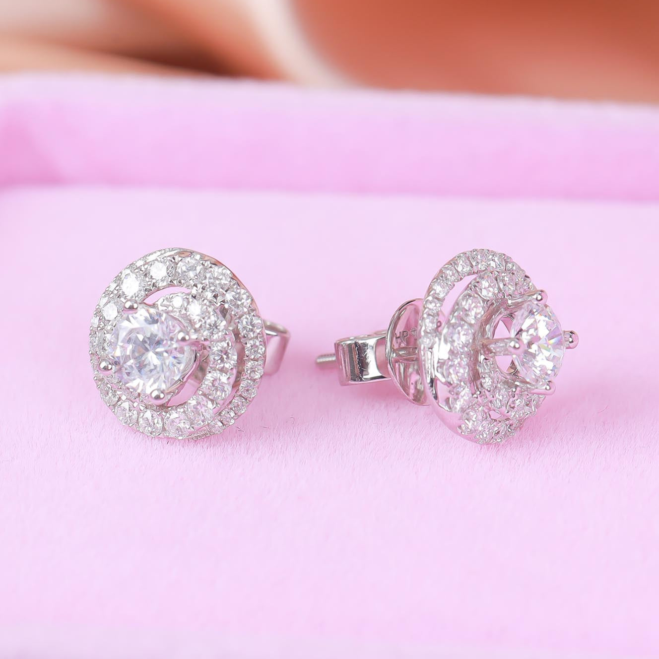 Vỏ Bông Tai Kim Cương E10508 - Hung Phat USA VN