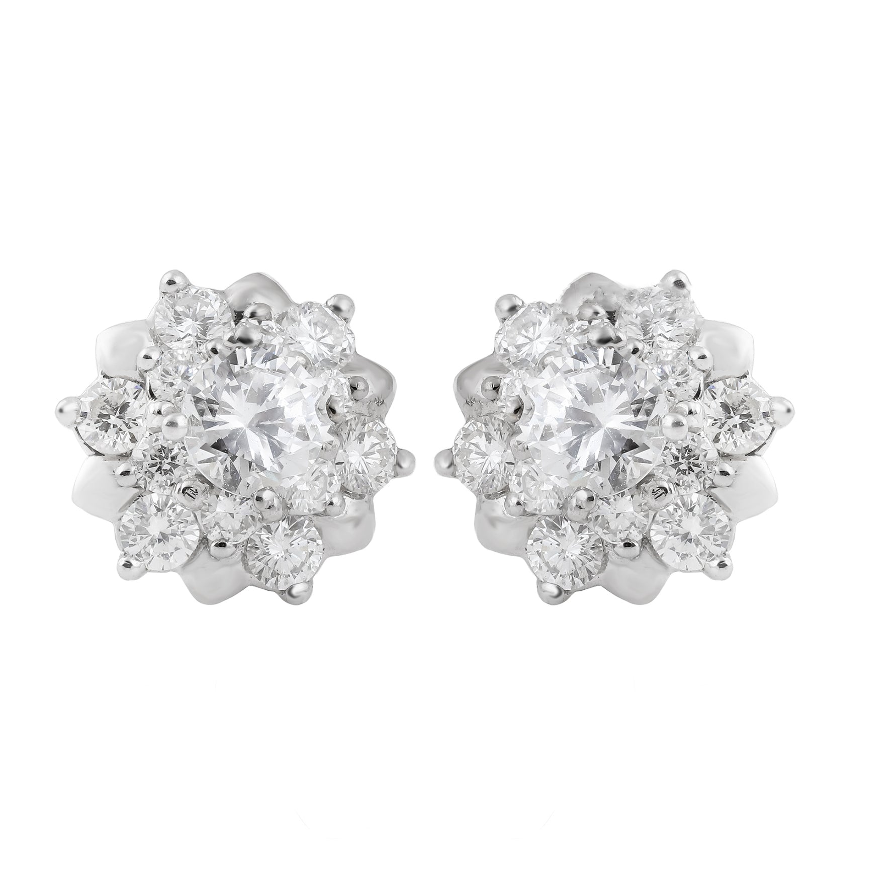 Vỏ Bông Tai Kim Cương E10254 - Hung Phat USA VN