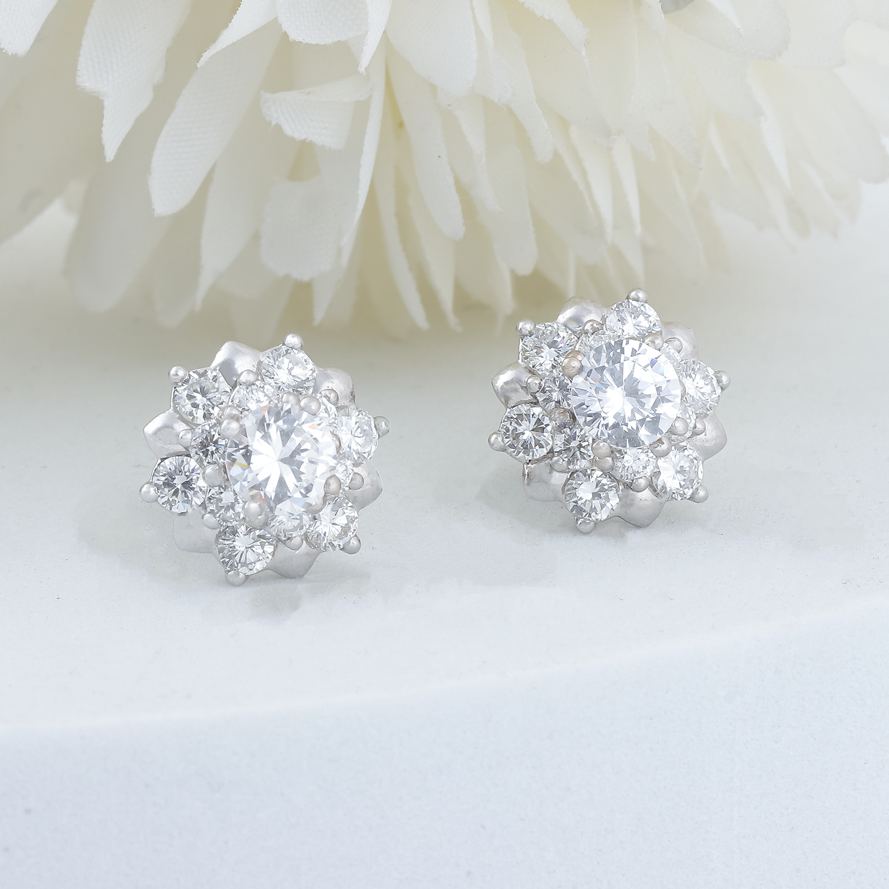 Vỏ Bông Tai Kim Cương E10254 - Hung Phat USA VN