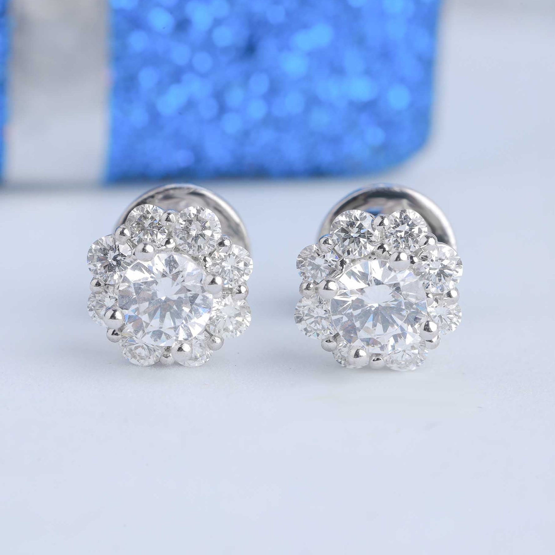 Vỏ Bông Tai Kim Cương E10486 - Hung Phat USA VN