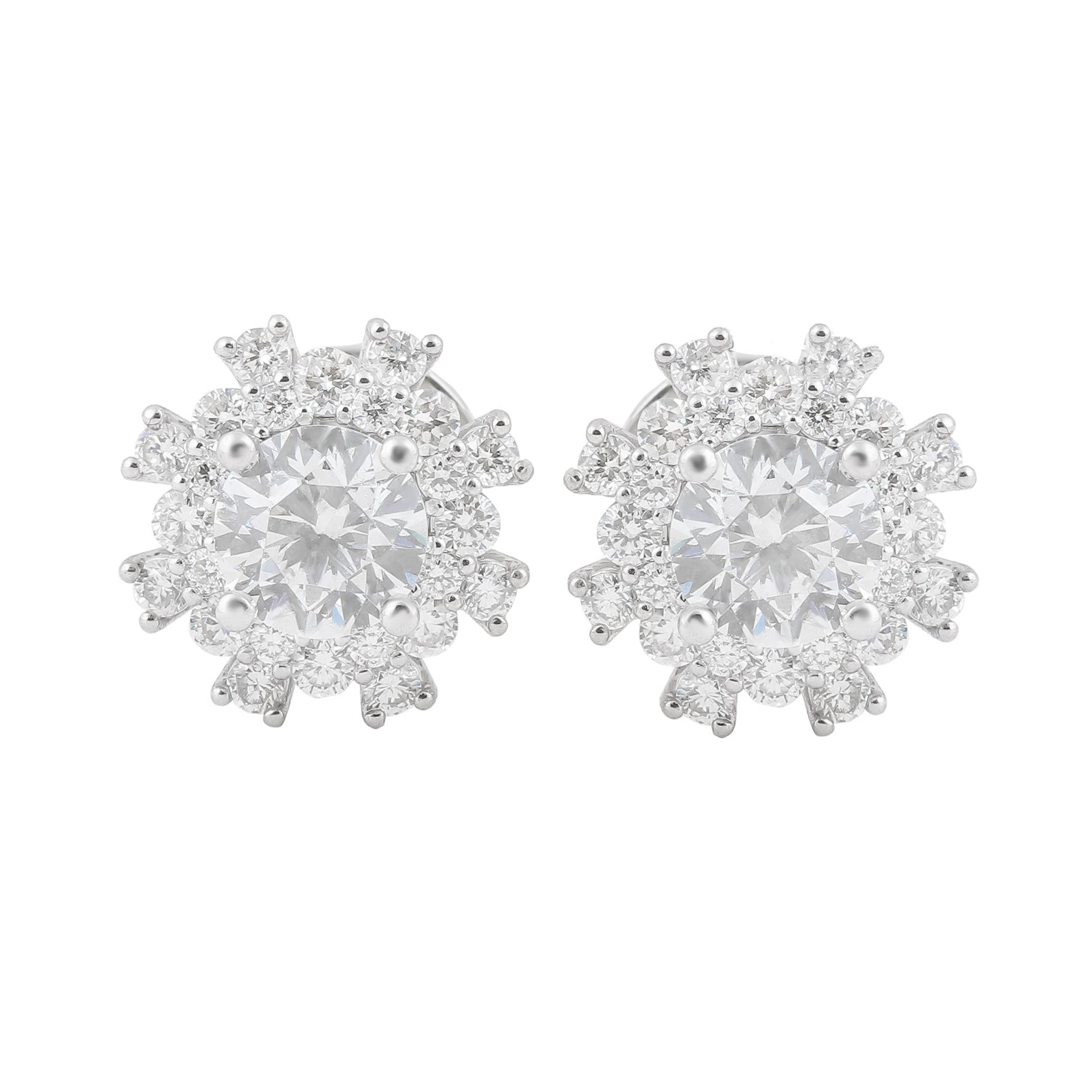 Vỏ Bông Tai Kim Cương E10496 - Hung Phat USA VN