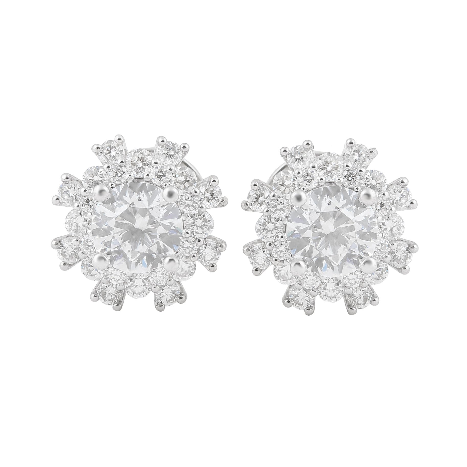 Vỏ Bông Tai Kim Cương E10496 - Hung Phat USA VN