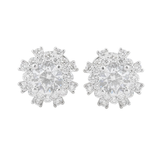 Vỏ Bông Tai Kim Cương E10496 - Hung Phat USA VN