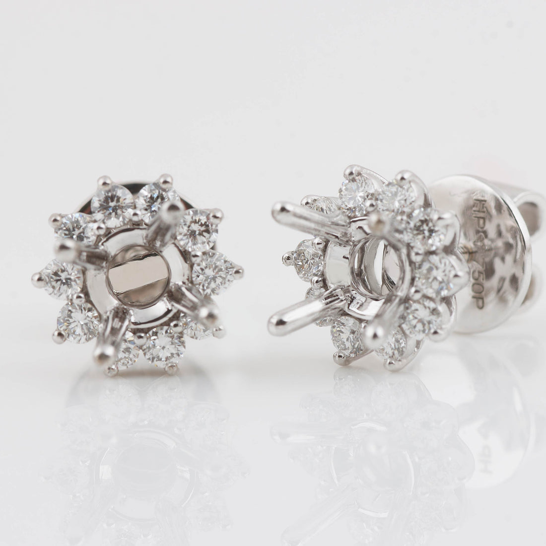 Vỏ Bông Tai Kim Cương E10186