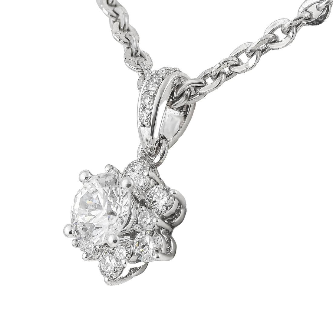 Vỏ Mặt Dây Chuyền Kim Cương P10862