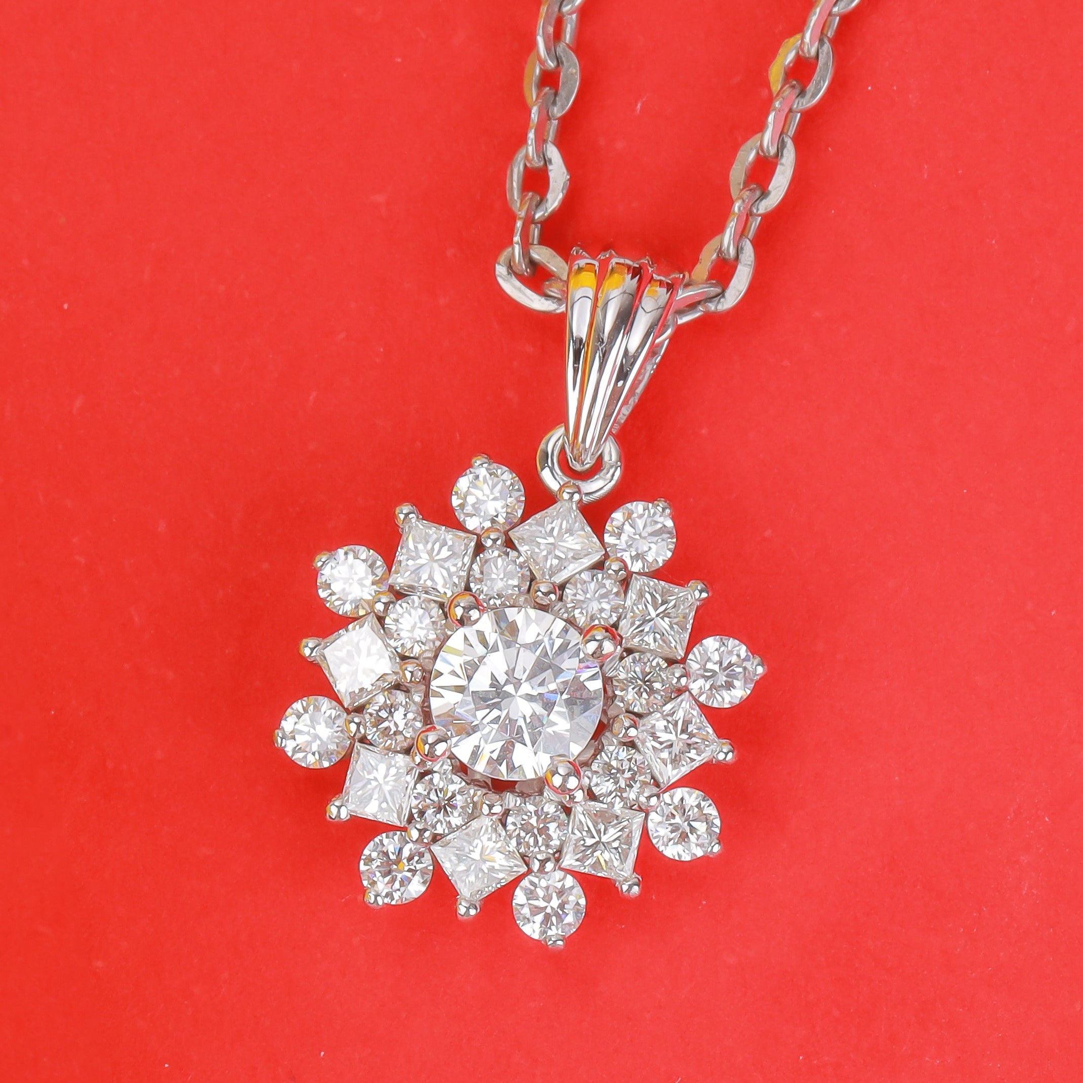 Vỏ Mặt Dây Chuyền Kim Cương P10290