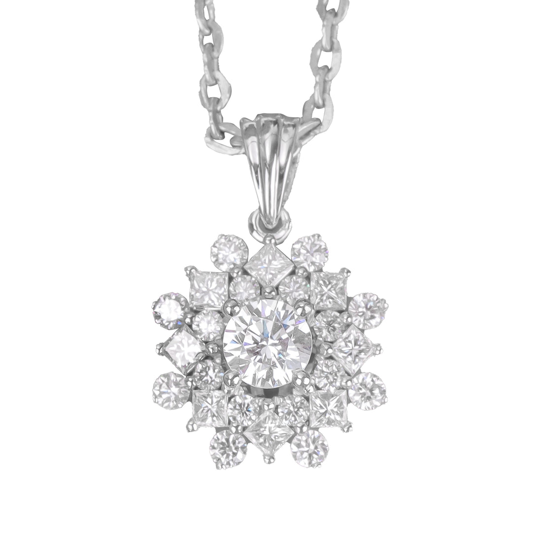 Vỏ Mặt Dây Chuyền Kim Cương P10290