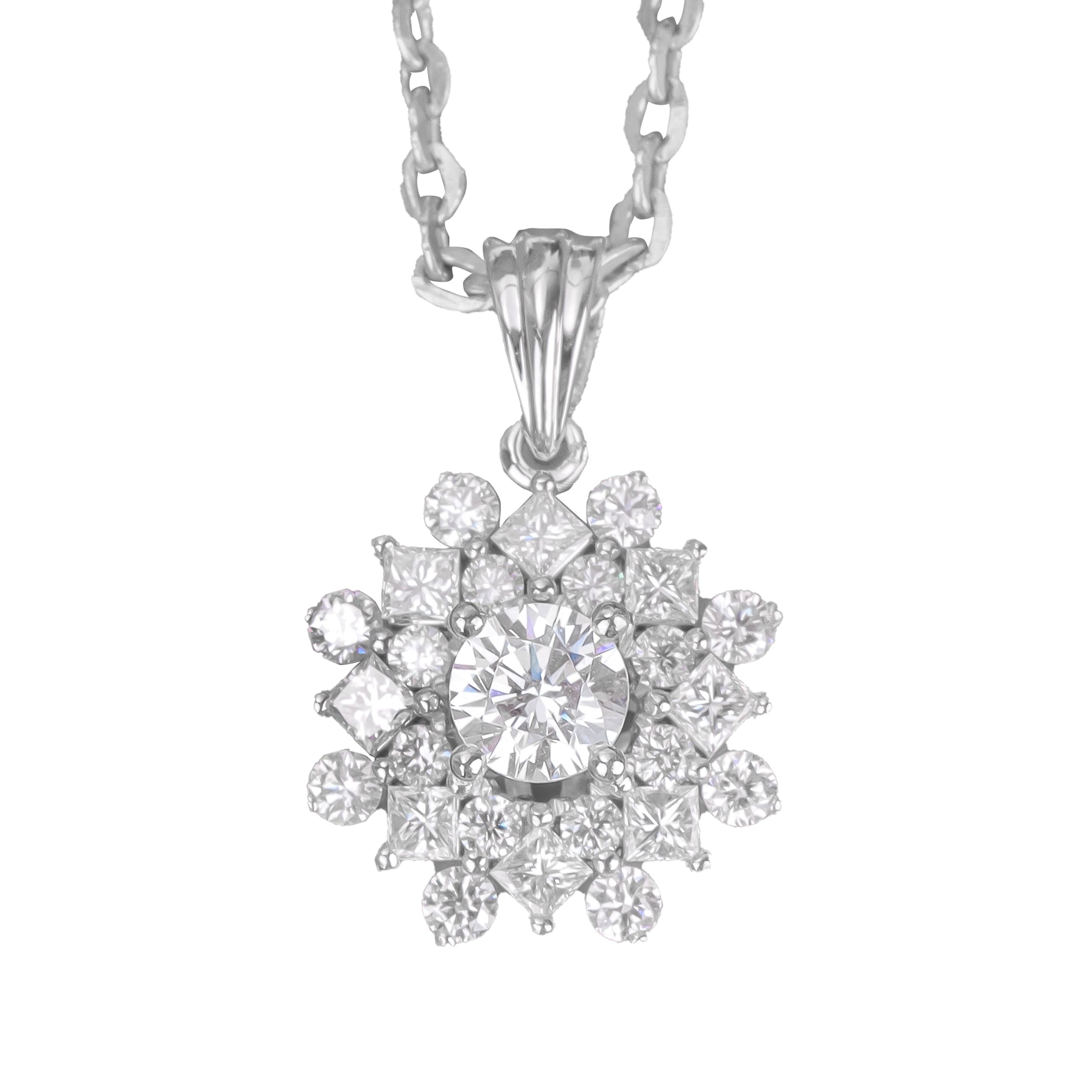 Vỏ Mặt Dây Chuyền Kim Cương P10290