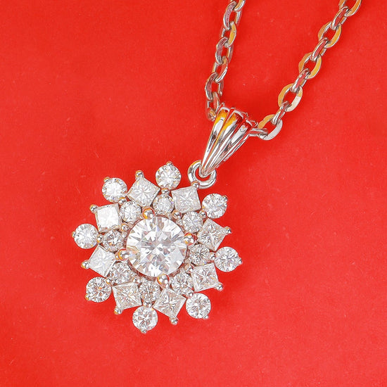 Vỏ Mặt Dây Chuyền Kim Cương P10290