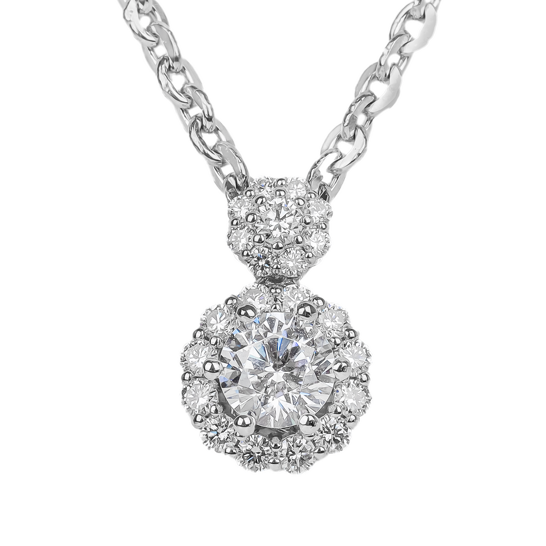 Vỏ Mặt Dây Chuyền Kim Cương P10270