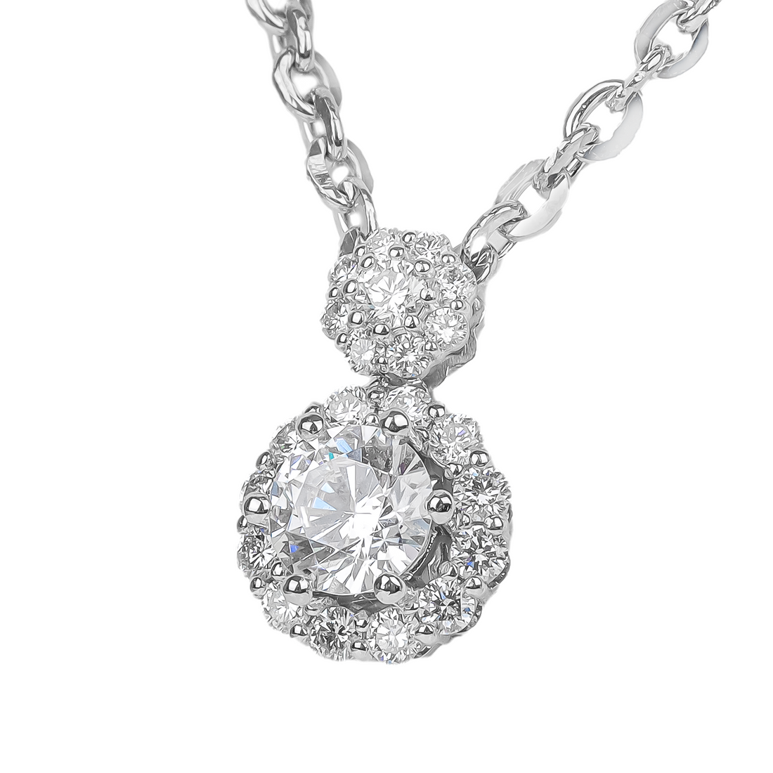 Vỏ Mặt Dây Chuyền Kim Cương P10270