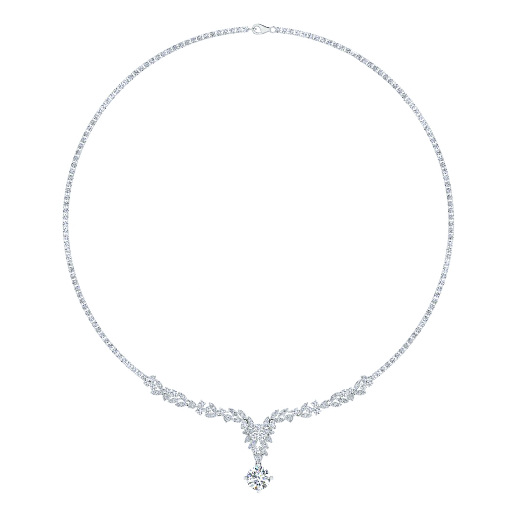 Vỏ Vòng Cổ Kim Cương N10023