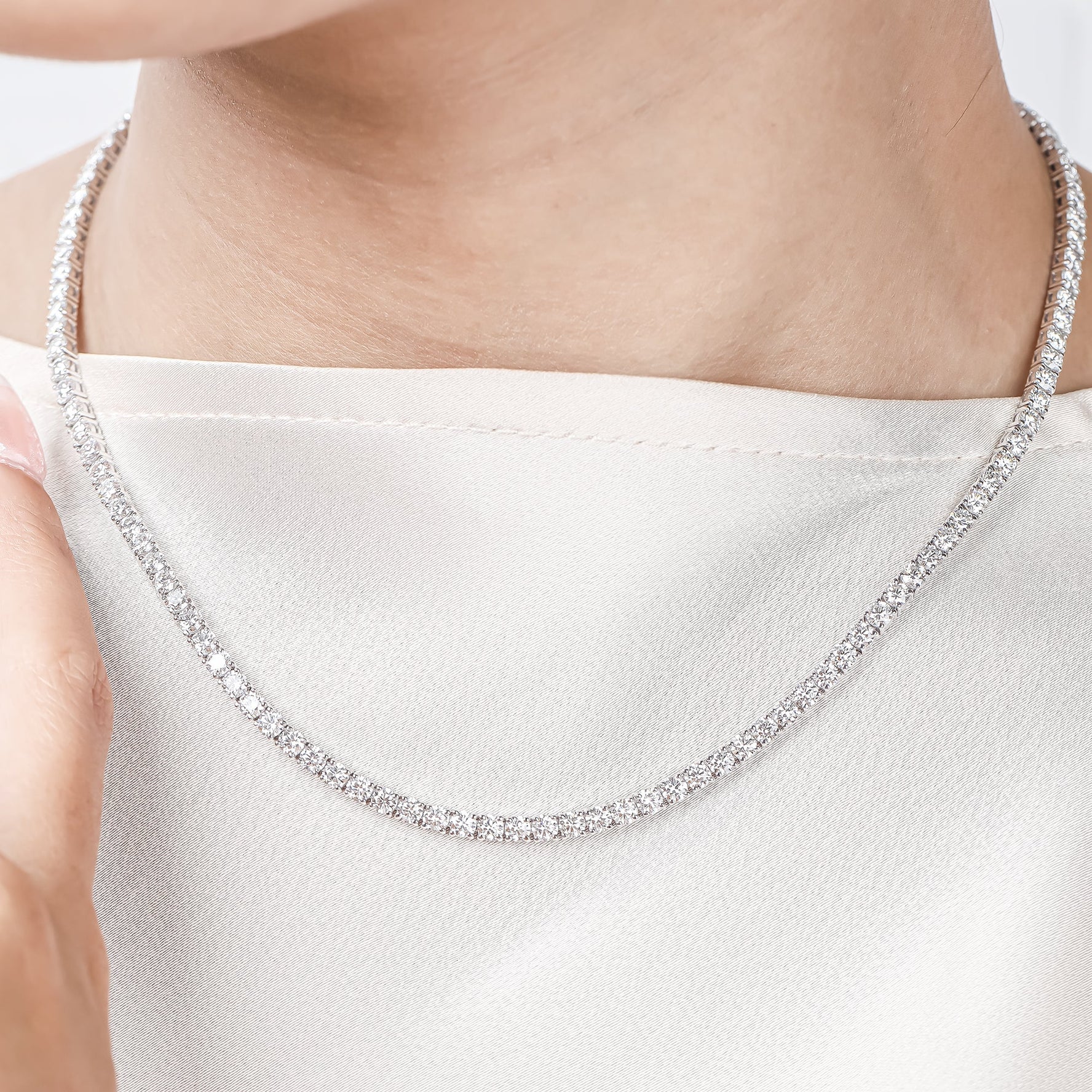 Vòng Cổ Kim Cương N10010