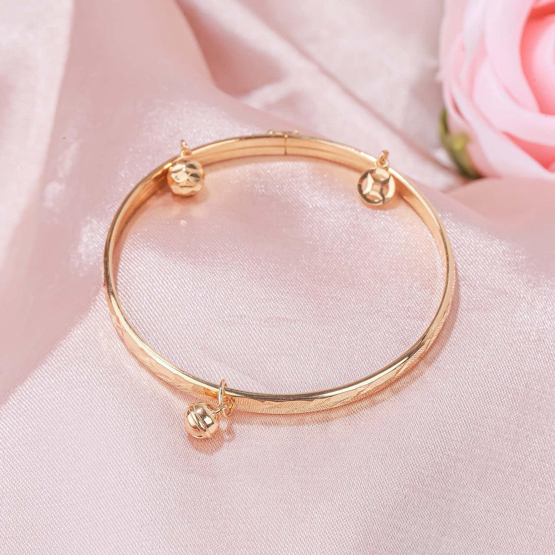 Vòng Tay Vàng 18K G10420 - Hung Phat USA VN